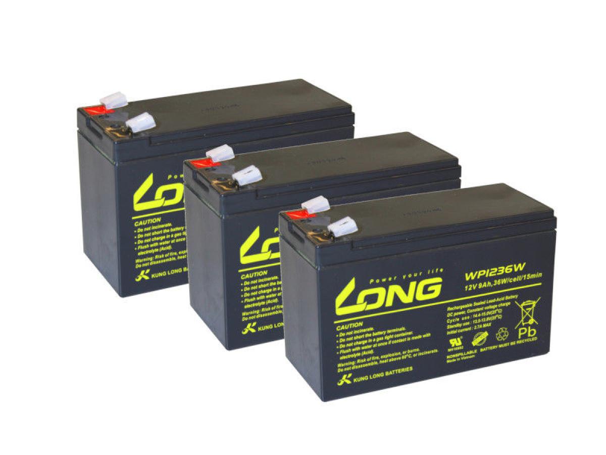 USV Akkusatz kompatibel MH1500 AGM Blei Batterie Accu Notstrom UPS Notstrom